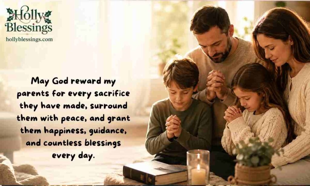 Prayer for Parents from Daughter