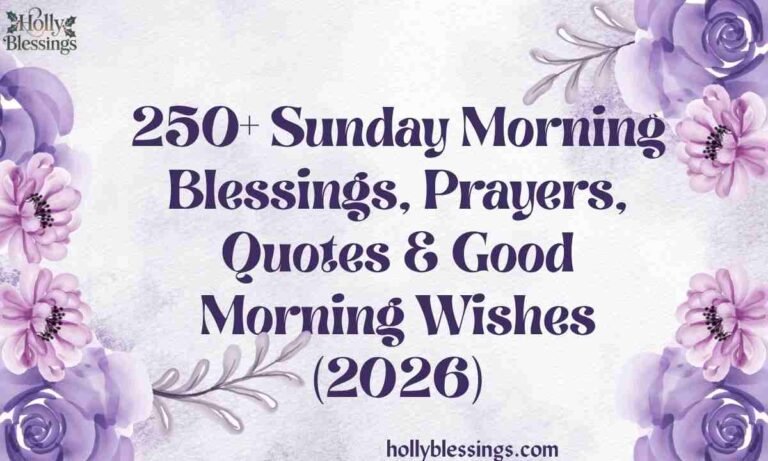Sunday Morning Blessings