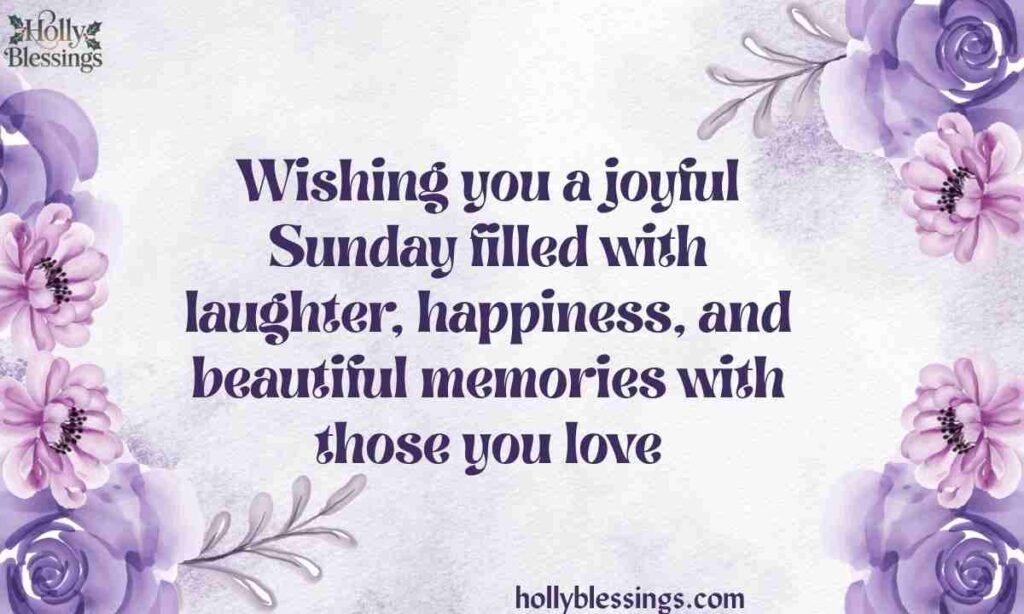 Sunday Morning Blessings for Friends