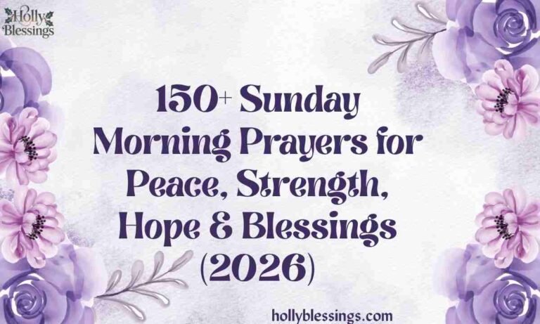 Sunday Morning Prayer