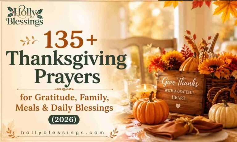Thanksgiving Prayer