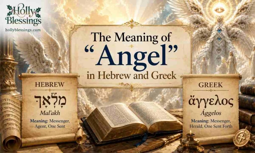 The Meaning of Angel in Hebrew and Greek