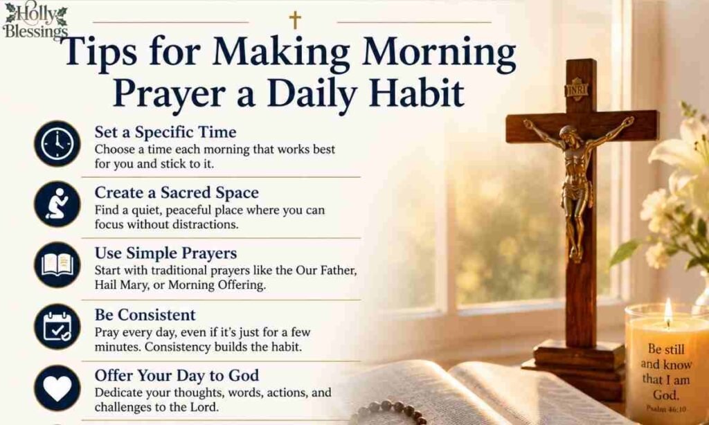Tips for Making Morning Prayer a Daily Habit