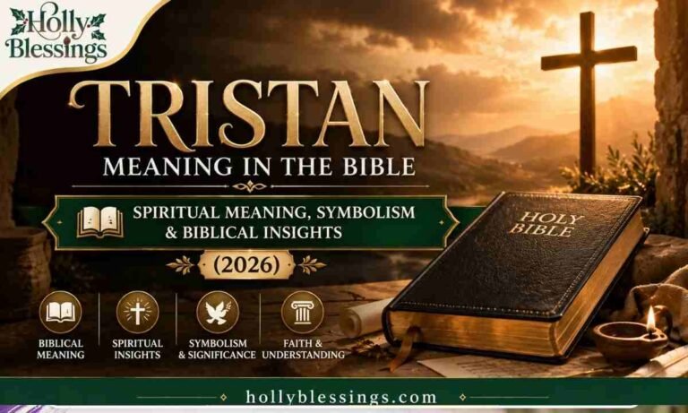 Tristan Meaning in Bible
