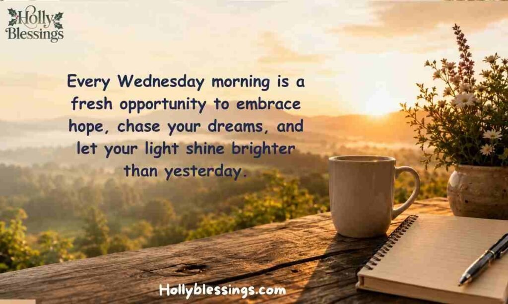 Uplifting Good Morning Wednesday Inspirational Quotes