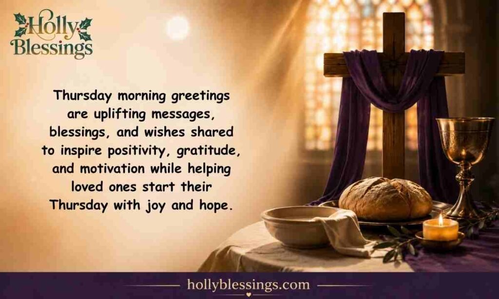What Are Thursday Morning Greetings