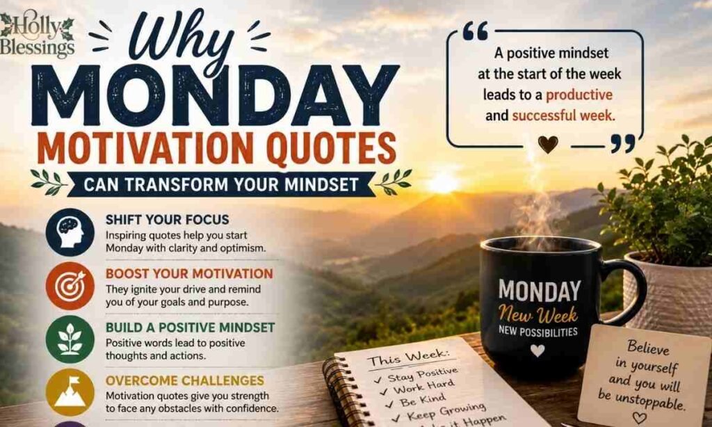 Why Monday Motivation Quotes Can Transform Your Mindset